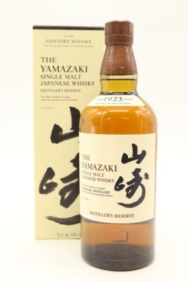 (1) The Yamazaki Distiller's Reserve Single Malt Whisky, 43% ABV (GB)
