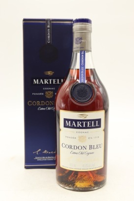 (1) Martell Cordon Bleu Grand Classic Cognac, 40% ABV (GB)