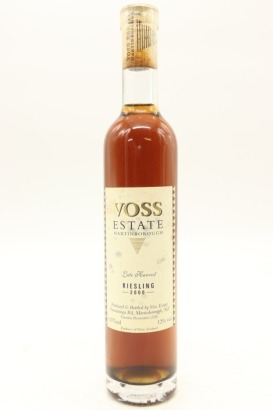 (1) 2002 Voss Estate Late Harvest Riesling, New Zealand, 375ml