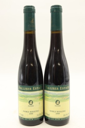 (2) 1999 Palliser Estate Noble Late Harvest Riesling, Martinborough, 375ml