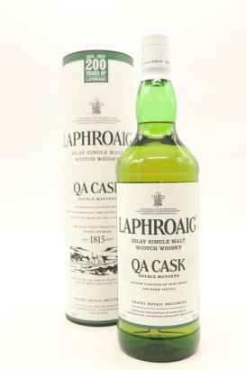 (1) Laphroaig QA - Quercus Alba Cask Single Malt Scotch Whisky, 40% ABV (GB)