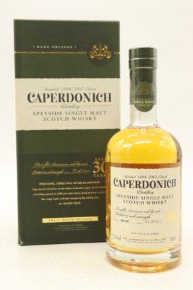 (1) Caperdonich Small Batch Release 30 Year Old Single Malt Scotch Whisky, 51.1% ABV (GB)