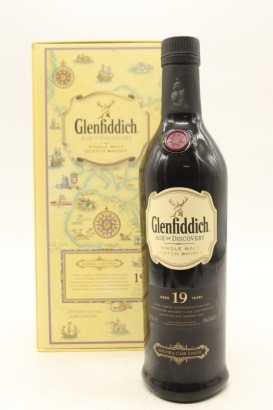 (1) Glenfiddich Age of Discovery Madeira Cask Finish 19 Year Old Single Malt Scotch Whisky, 40% ABV (GB)