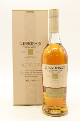 (1) Glenmorangie The Nectar d'Or Sauternes Cask Extra Matured 12 Year Old Single Malt Scotch Whisky, 46% ABV (GB)