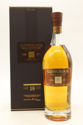 (1) Glenmorangie 18 Year Old Extremely Rare Single Malt Scotch Whisky, 43% ABV (GB)