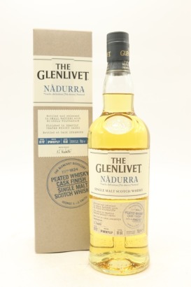 (1) The Glenlivet Nadurra Peated Cask Finish Single Malt Scotch Whisky, 61.8% ABV (GB)