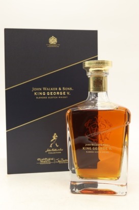 (1) Johnnie Walker Blue Label King George V Edition Scotch Whisky, 43% ABV, 750ml (GB)