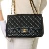 Chanel, Black Caviar Jumbo Classic Single Flap Bag - 5