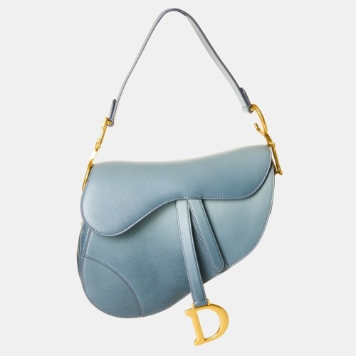 Christian Dior, Grey Ombre Saddle Bag