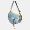 Christian Dior, Grey Ombre Saddle Bag - 2