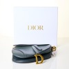 Christian Dior, Grey Ombre Saddle Bag - 3