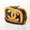 Chanel, CC Mania Shiny Crumpled Sheepskin Shearling Waist Bag - 2