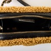 Chanel, CC Mania Shiny Crumpled Sheepskin Shearling Waist Bag - 4