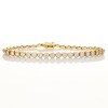 18ct Yellow Gold, 17.5cm, 2.00ct Diamond Tennis - style Bracelet