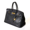 Herm&egrave;s, Noir Ardennes Leather Birkin 35 - 2