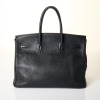 Herm&egrave;s, Noir Ardennes Leather Birkin 35 - 3