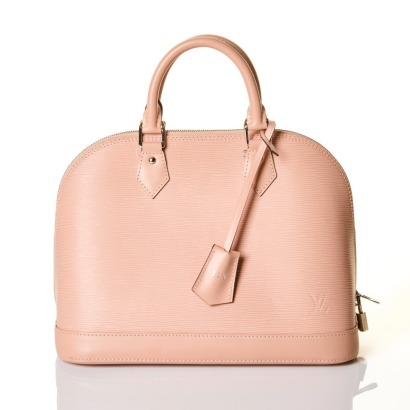 Louis Vuitton, Rose Ballerine Epi Leather Alma PM