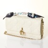 Christian Dior, White Lambskin My Dior Top Handle Bag - 2
