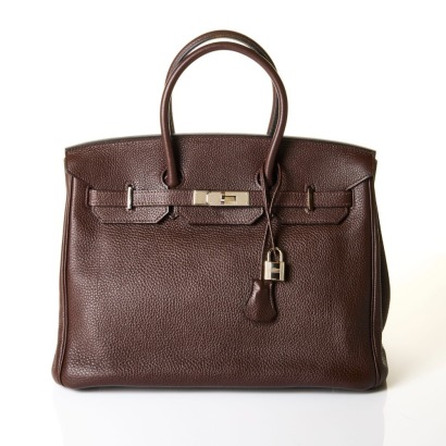 Herm&egrave;s, Chocolat Togo Birkin 35