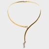 Jeweller's Workshop, 18ct Yellow / White Gold, Modern, 1.47ct Diamond Necklace - 2
