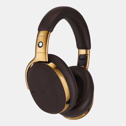 Montblanc MB 01 Over-Ear Brown Headphones - As new
