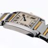 Stainless Steel / 18ct Yellow Gold, Cartier Tank Francaise MM Quartz Wristwatch, circa 2001 - 4