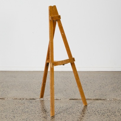 A Folding Wooden Art Easel