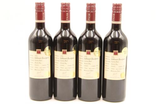 (4) 2013 Pask Small Batch Watercourse Cabernet Sauvignon, Hawkes Bay [BC95] [RC18.5+]