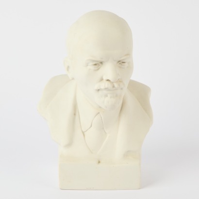 A Ceramic Bust of Lenin