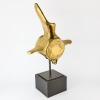 A Large Brass Whale Vertebrae