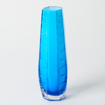 A Mid-Century Bohemian Geometric Vase c.1960s