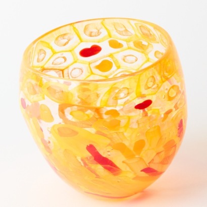 An Art Glass Bowl Signed To The Base By Gloria