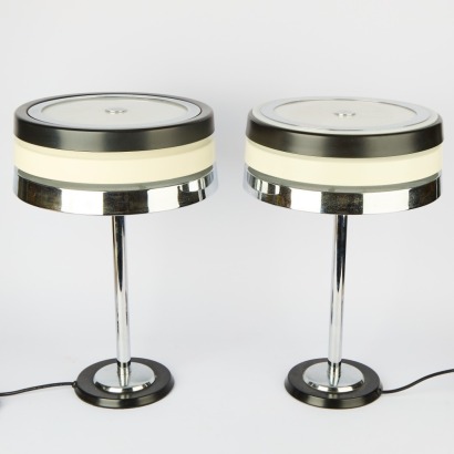 A Pair of Post Modern Lamps