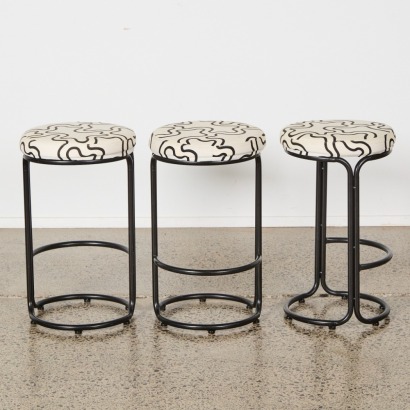 Three Bar Stools