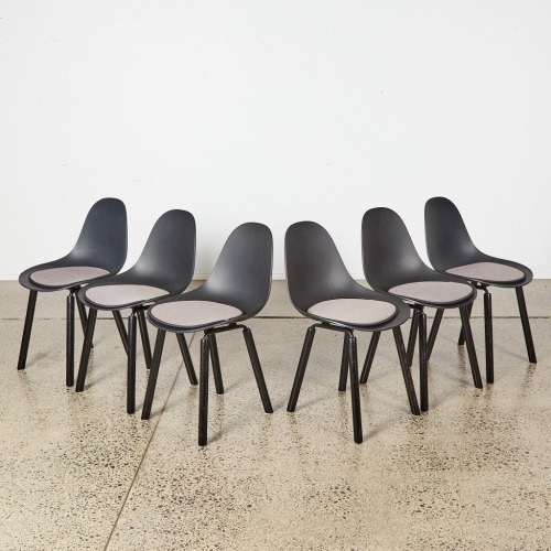 A Set of Six TA Chairs by Simone Viola for TOOU