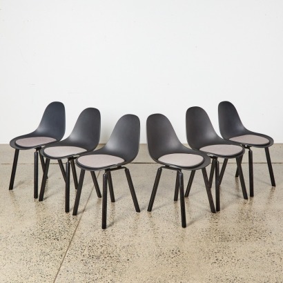 A Set of Six TA Chairs by Simone Viola for TOOU