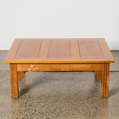 An Art Deco Style Square Coffee Table