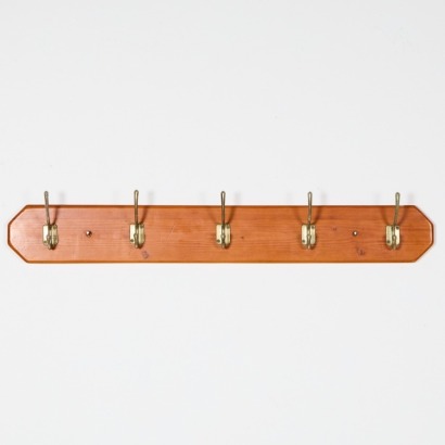 A Vintage Wall Hung Coat Hanger