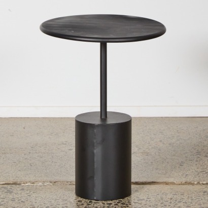 A Minimal Metal Side Table