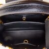 Louis Vuitton, LE Noir Taurillon Flower Crown Capucines Handbag MM, Limited Edition - 5