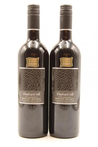 (2) 2014 Elephant Hill Reserve Merlot Malbec Cabernet, Hawkes Bay [BC96]