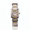 Stainless Steel / 18ct Yellow Gold, Cartier Tank Francaise MM Quartz Wristwatch, circa 2001