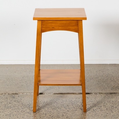 An Art Deco Rimu Side Table