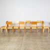 A Dinning Table and Eight Chairs by James Jagger for Rekindle, Made From Wrecked Houses in The Christchurch Earthquake - 5