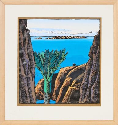 Tom Burnett Taupo Bay Signed 94