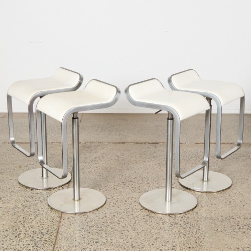 A Set of Four La Palma Stools