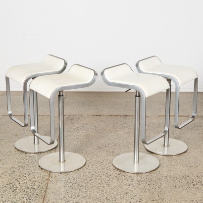 A Set of Four La Palma Stools