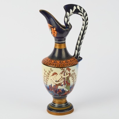 A Greek God Zeus & Goddess Vase