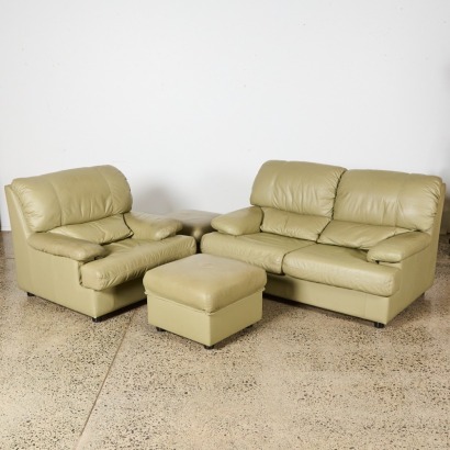 A Four Piece Vintage Danske Mobler Lounge Suite
