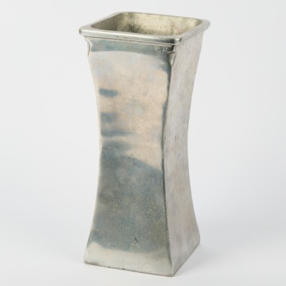 A Cast Aluminium Vase